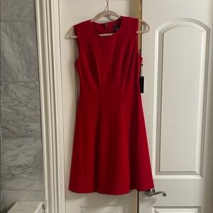 NWT Tommy Hilfiger Vibrant Red Mini Dress